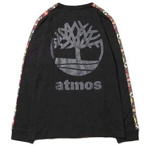 NWT Timberland x Atmos Scarf Collection Long Sleeve Shirt S